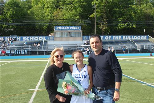 Senior Athlete and Family 