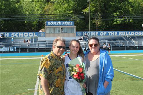 Senior Athlete and Family 