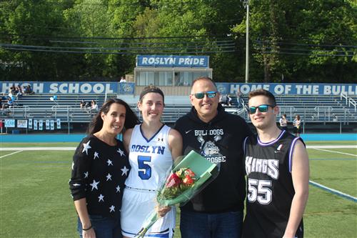 Senior Athlete and Family 
