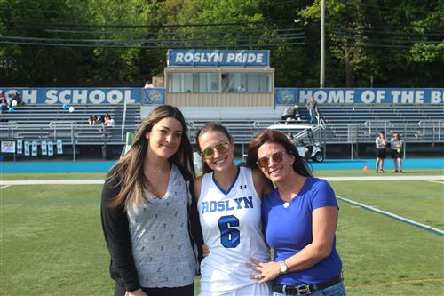 Senior Athlete and Family 