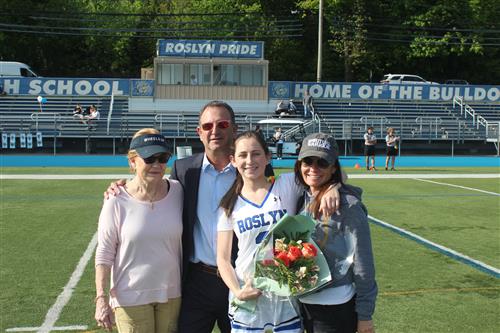 Senior Athlete and Family 