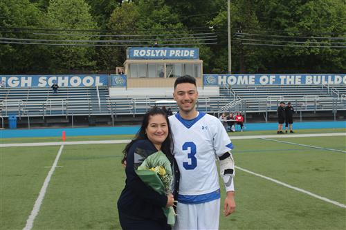 Senior athlete and Family 