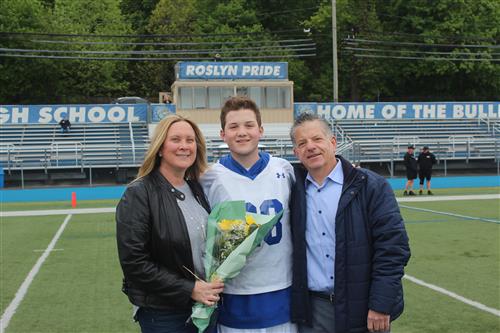 Senior athlete and Family 