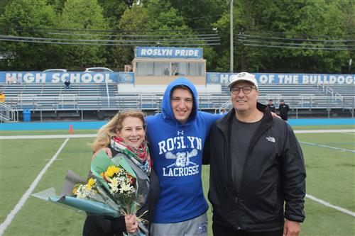 Senior athlete and Family 
