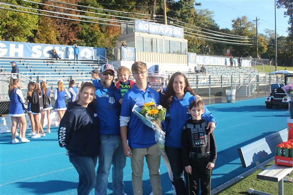 Senior Athlete and Family 