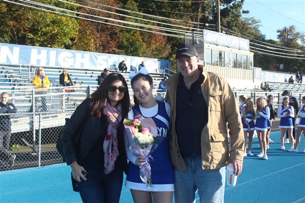 Senior Athlete and Family 