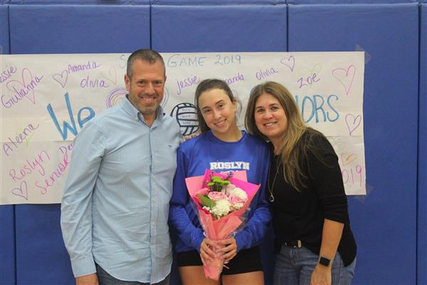 Senior Athlete and Family 