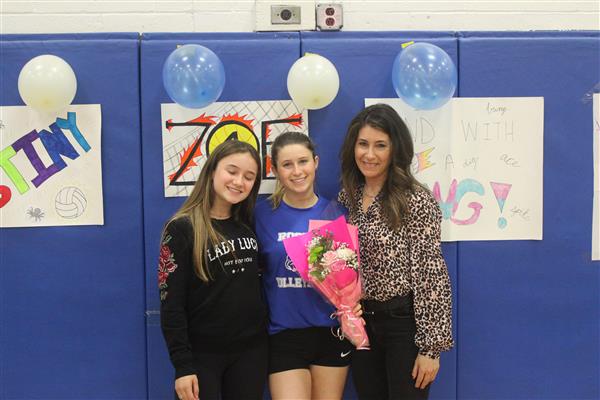 Senior Athlete and Family 