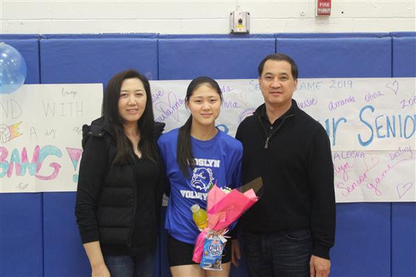 Senior Athlete and Family 