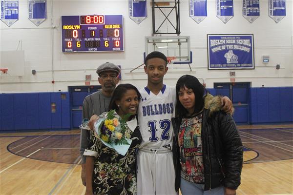 Senior Athlete and Family 