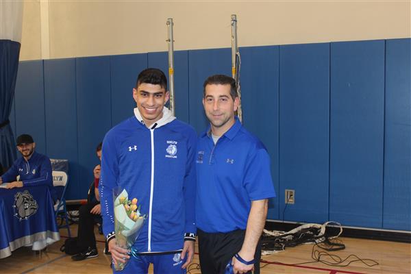 Wrestler and Coach 