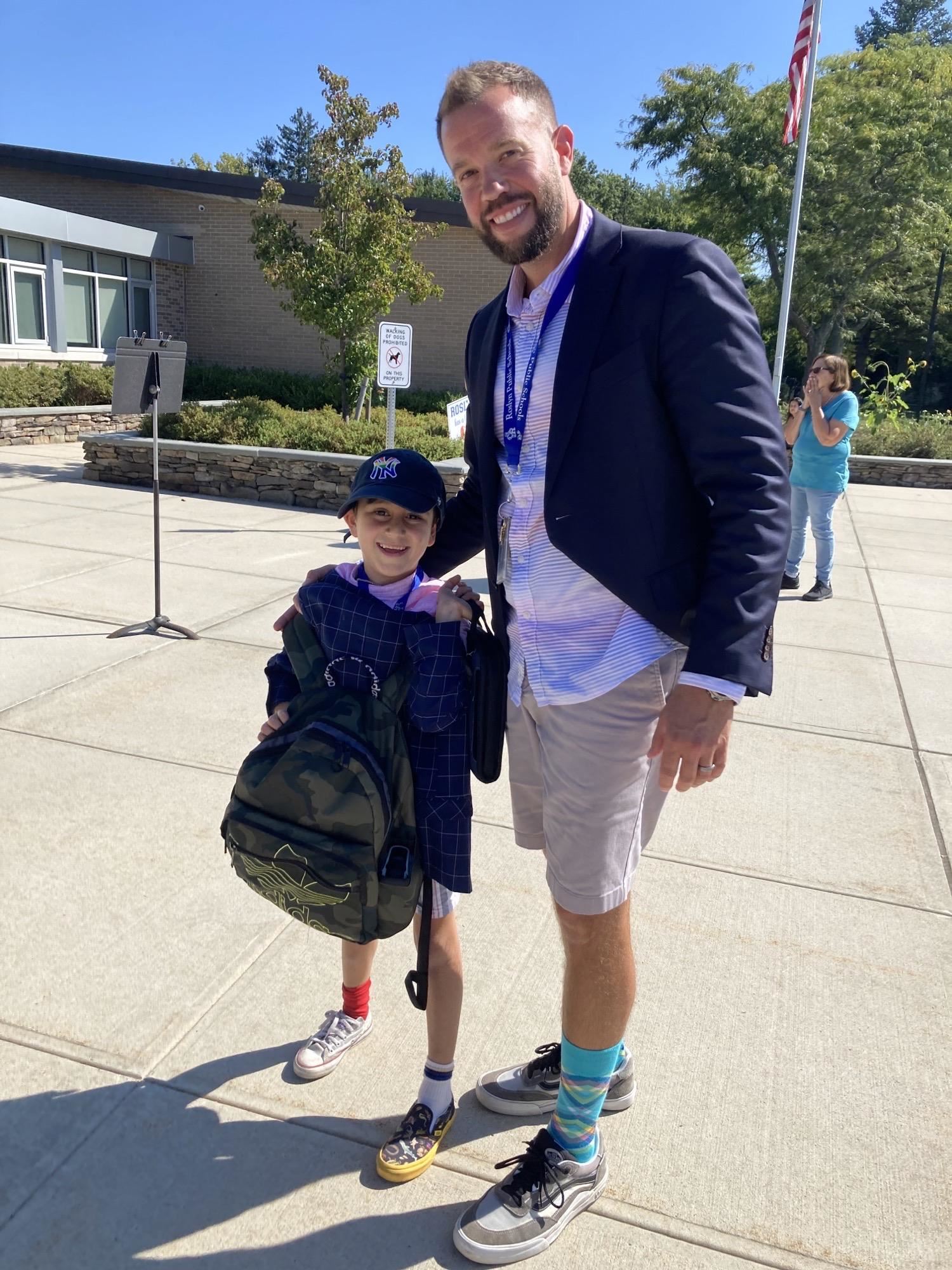justin and student
