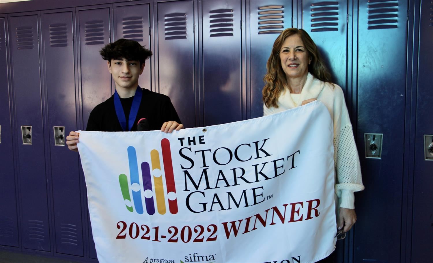 Jack with teacher