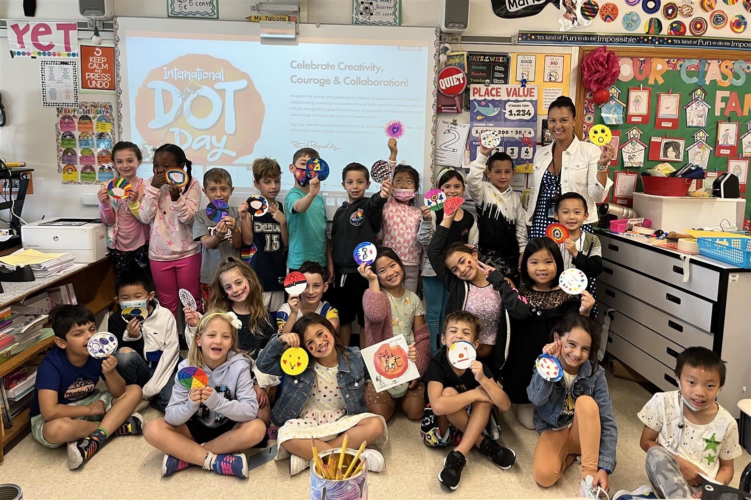 Dot day in class