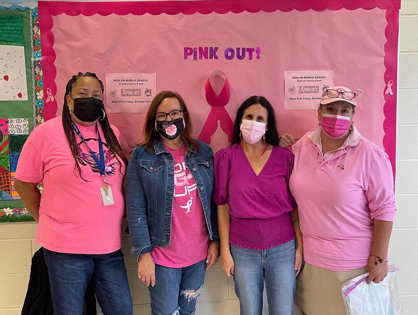  Pink out Day staff 