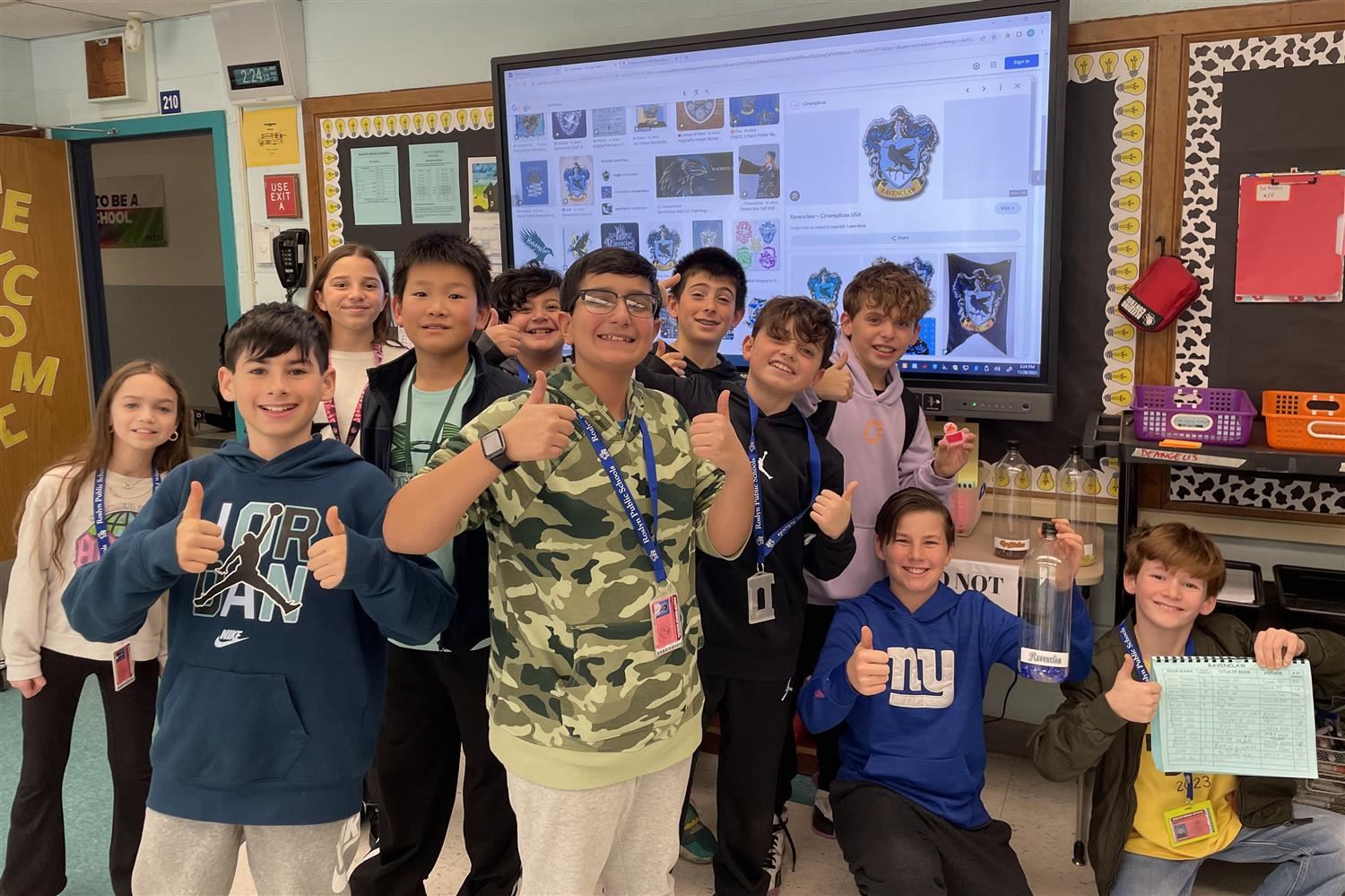  winning students