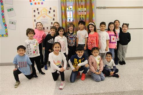 kids with 100 shirts