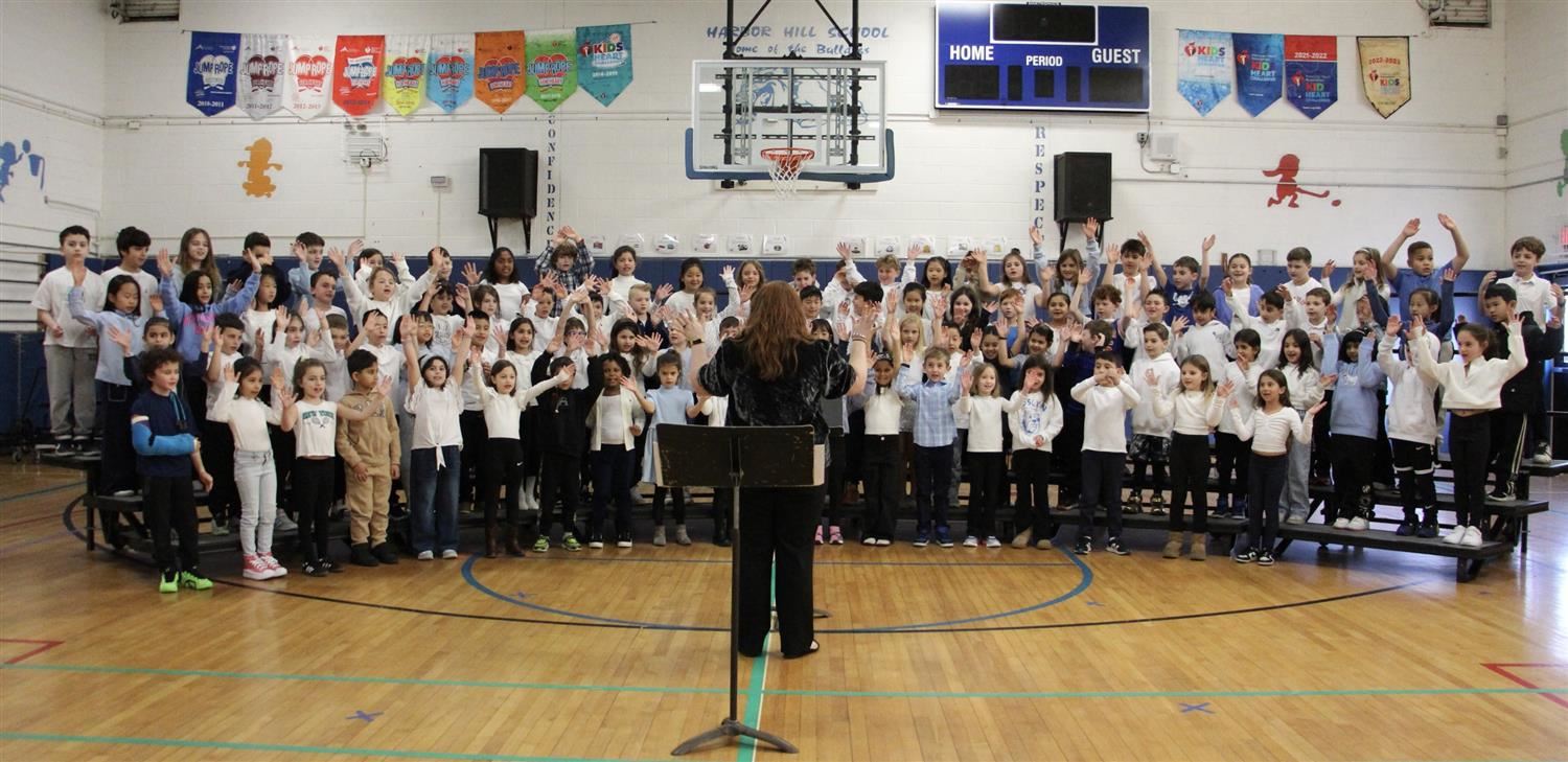 chorus singing