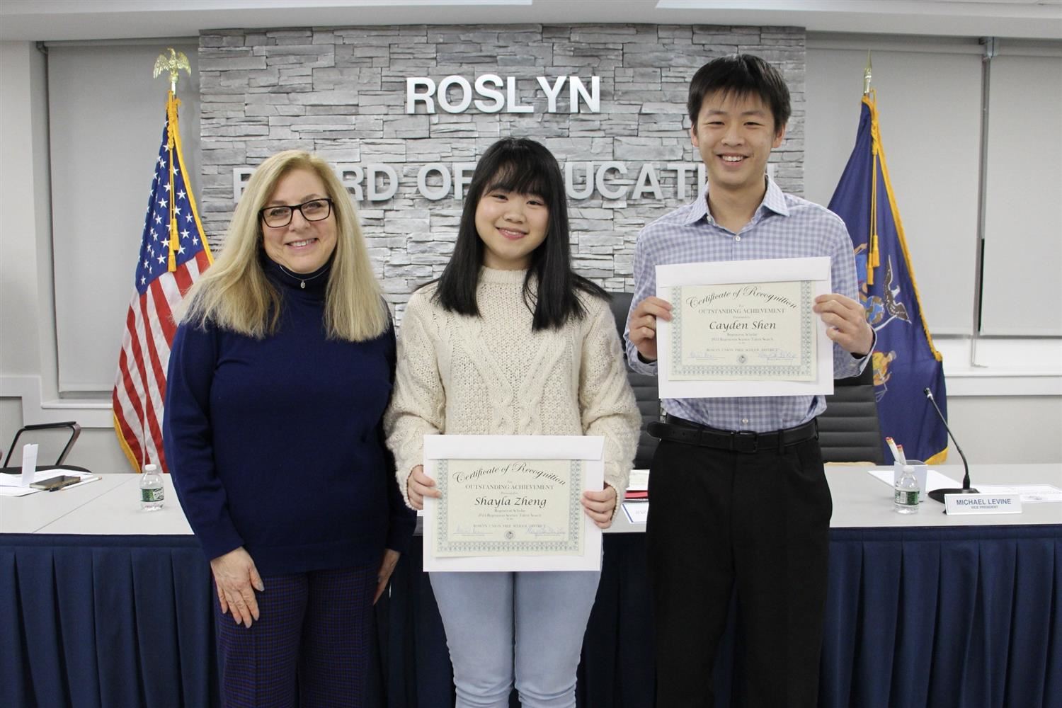  Meryl with students