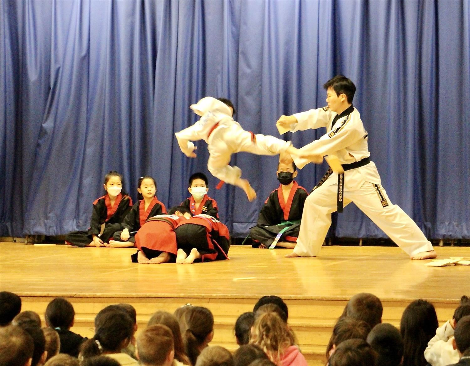 Taekwondo demonstration