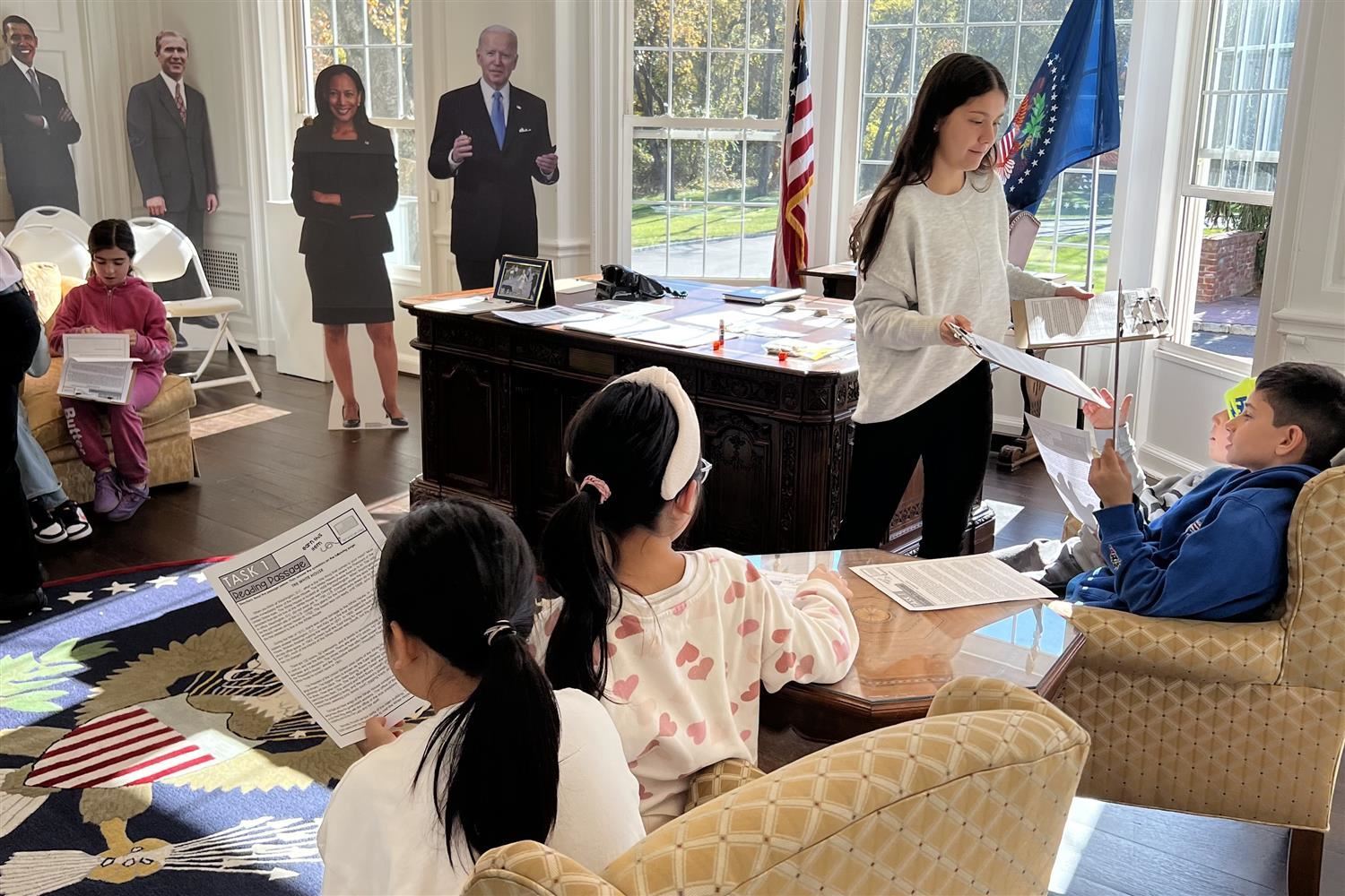 Third-Graders at the White House Experience 