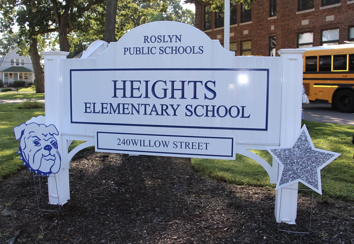 Heights Sign