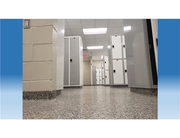 High School Girls' Locker Room Renovation