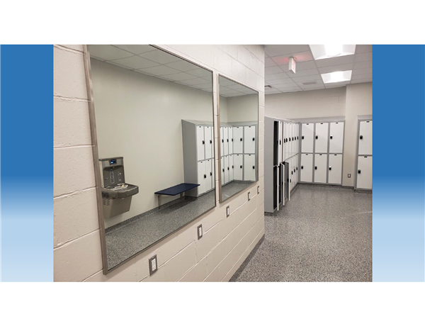 High School Girls' Locker Room Renovation
